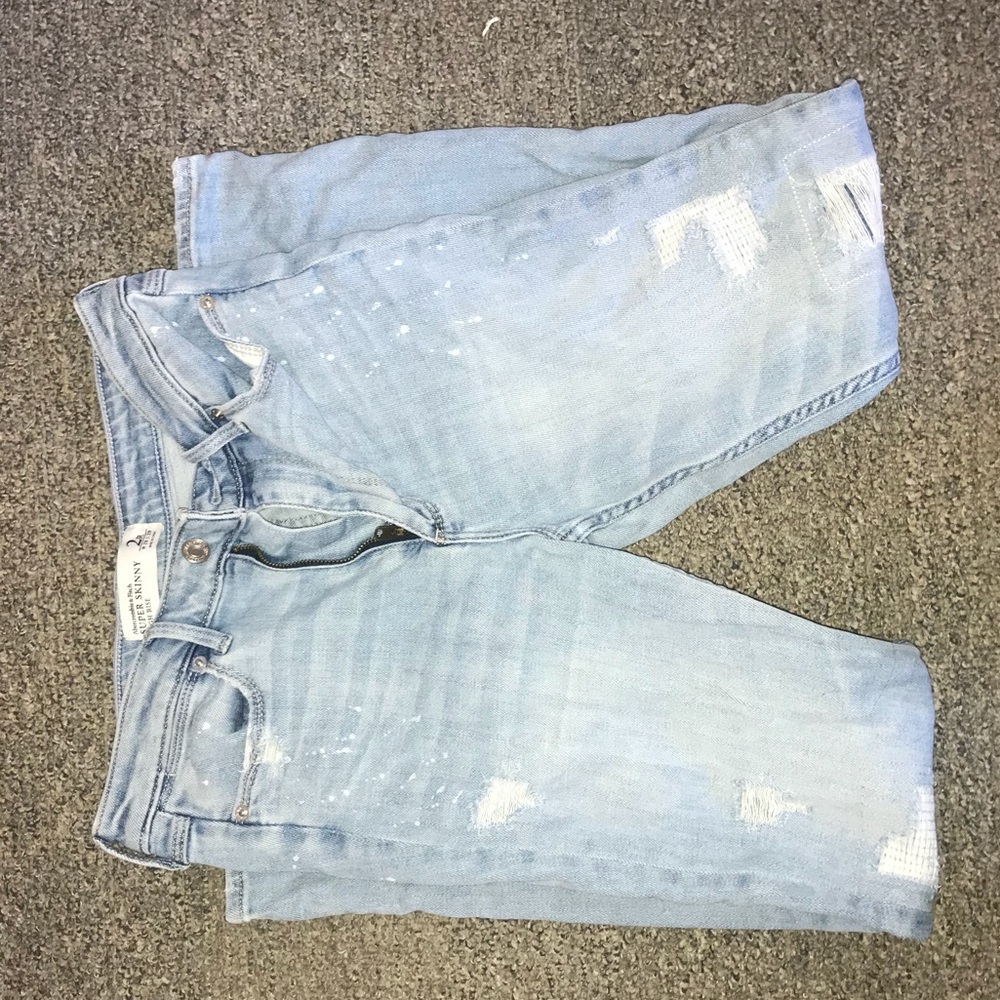 Abercrombie & Fitch High rise skinny jeans